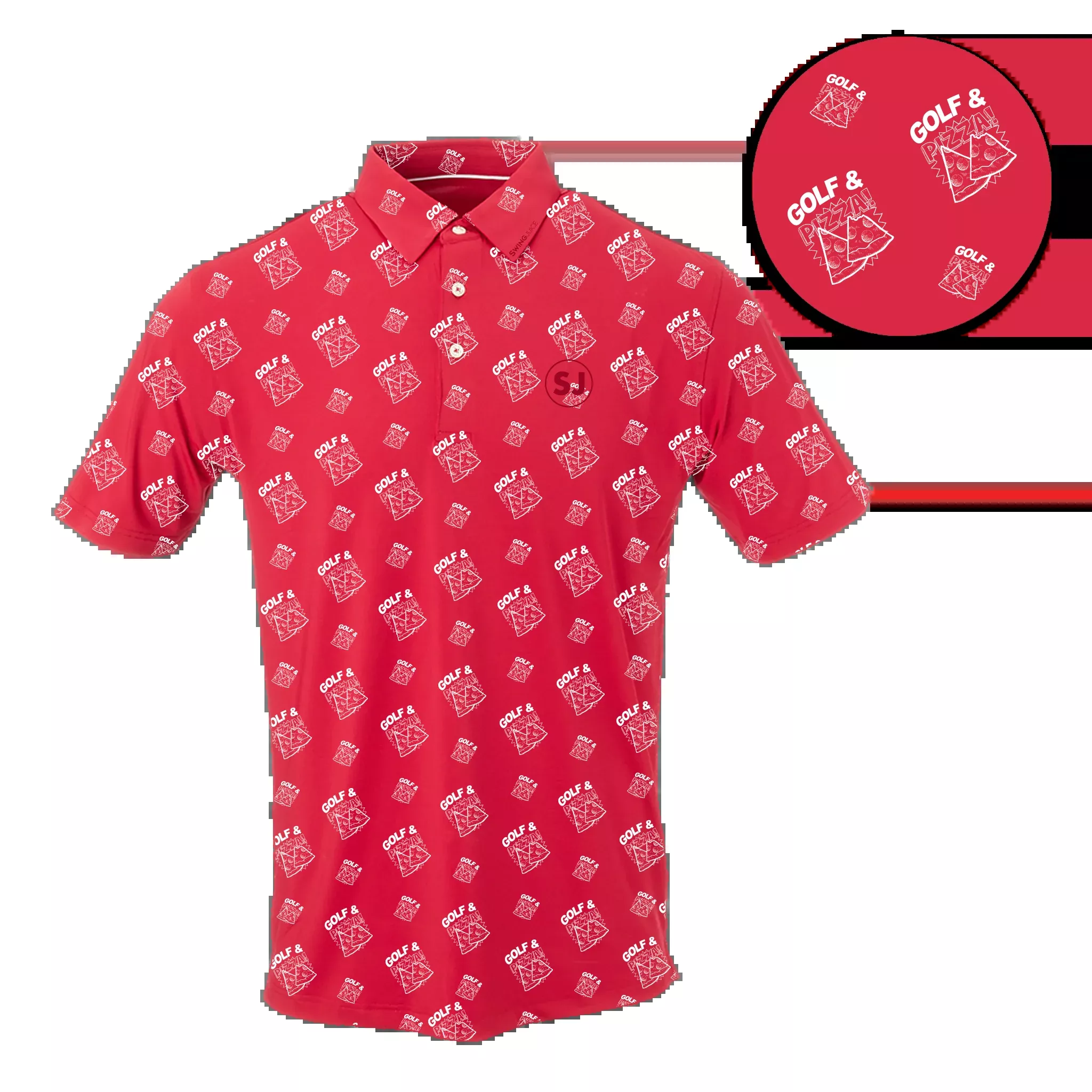 golf-pizza-men-s-polo Golf & Pizza Men's Polo