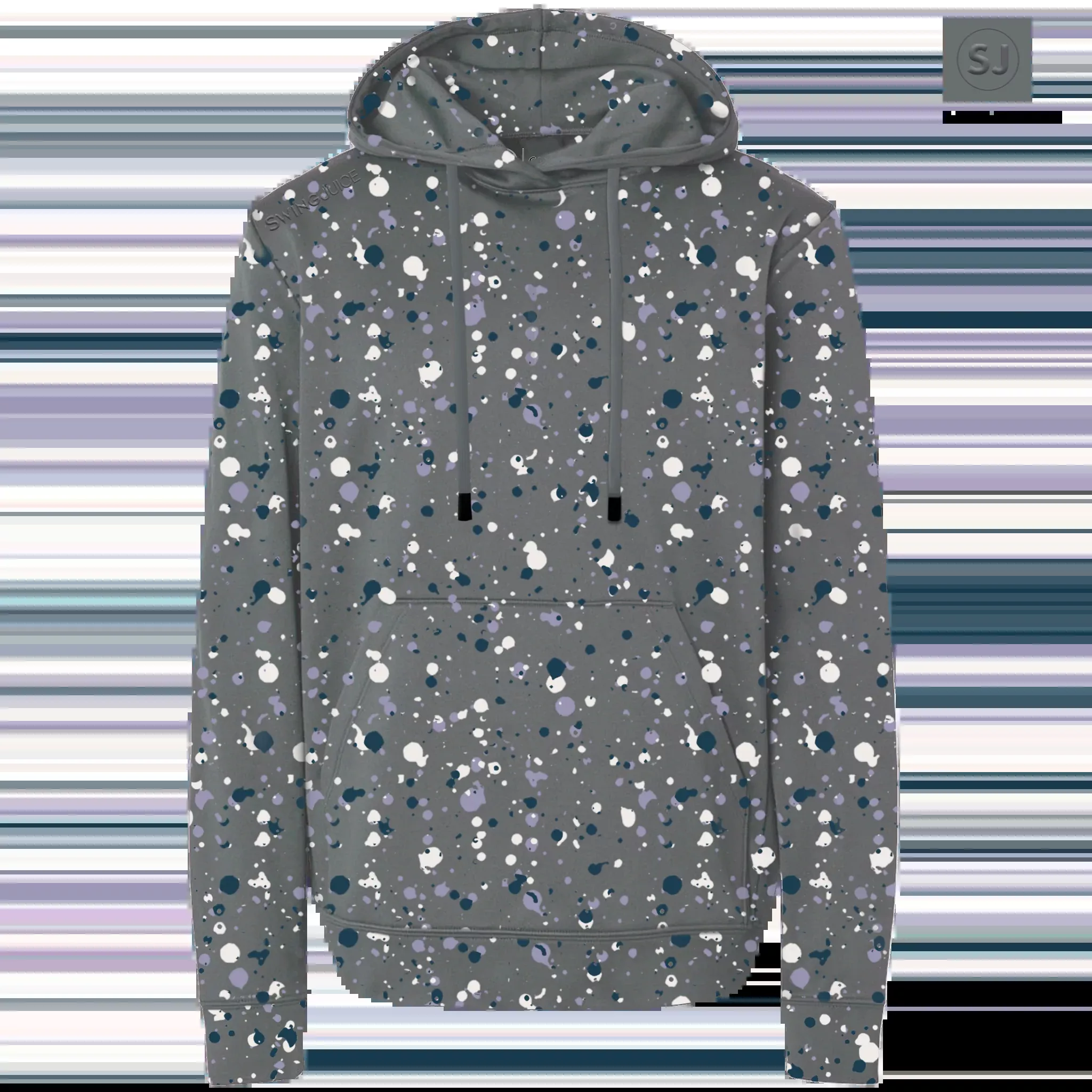 golf-splatter-men-s-performance-hoodie Golf Splatter Men's Performance Hoodie