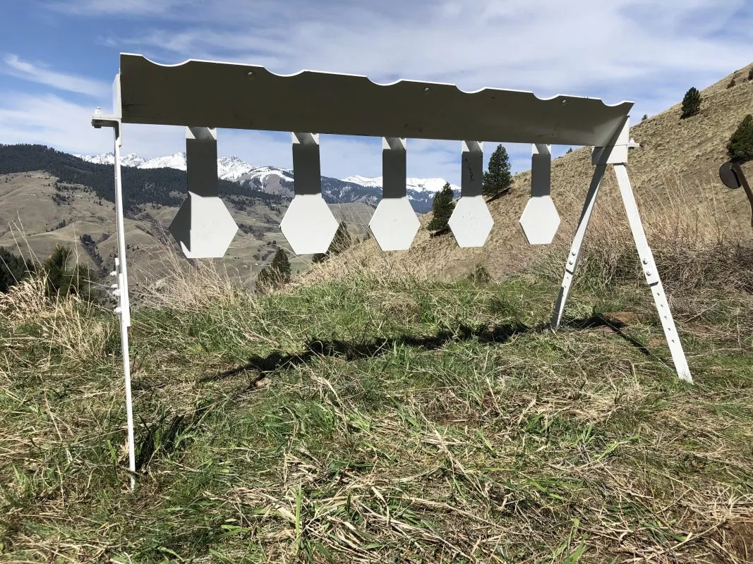 Hat Creek Rifle Plate Rack