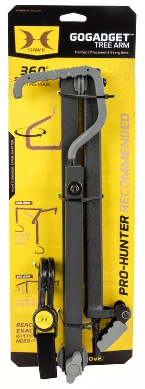 Hawk GoGadget Tree Arm Black