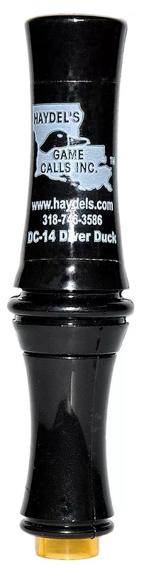 Haydel’s Game Calls DC14 Diver Duck Single Reed Duck Call