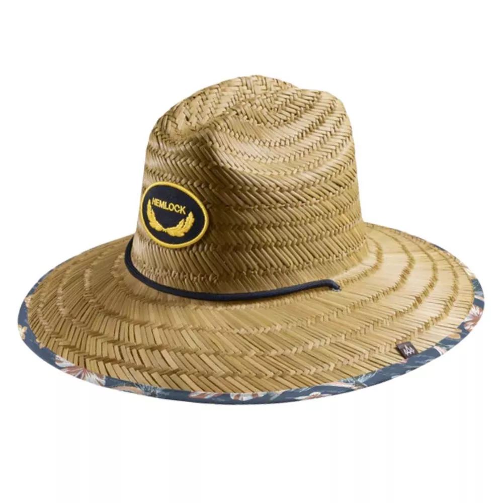 hemlock-flying-fish-signature-lifeguard-straw-hat Hemlock Flying Fish Signature Lifeguard Straw Hat