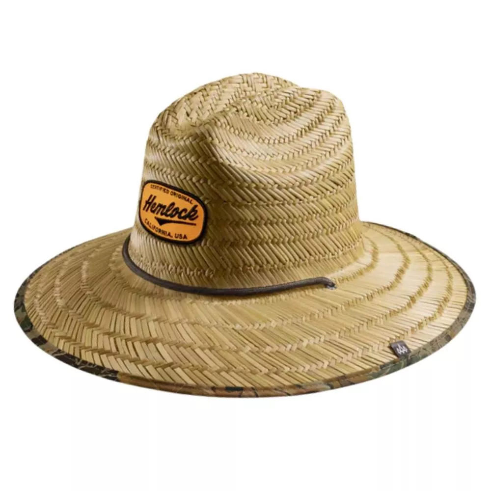 Hemlock Realtree Lifeguard Straw Hat
