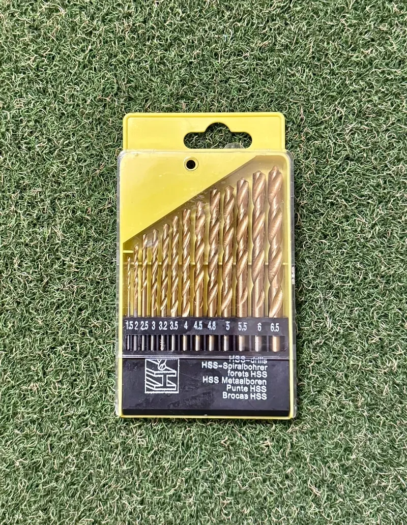 High Strength Steel Drill Bit Set 13pc