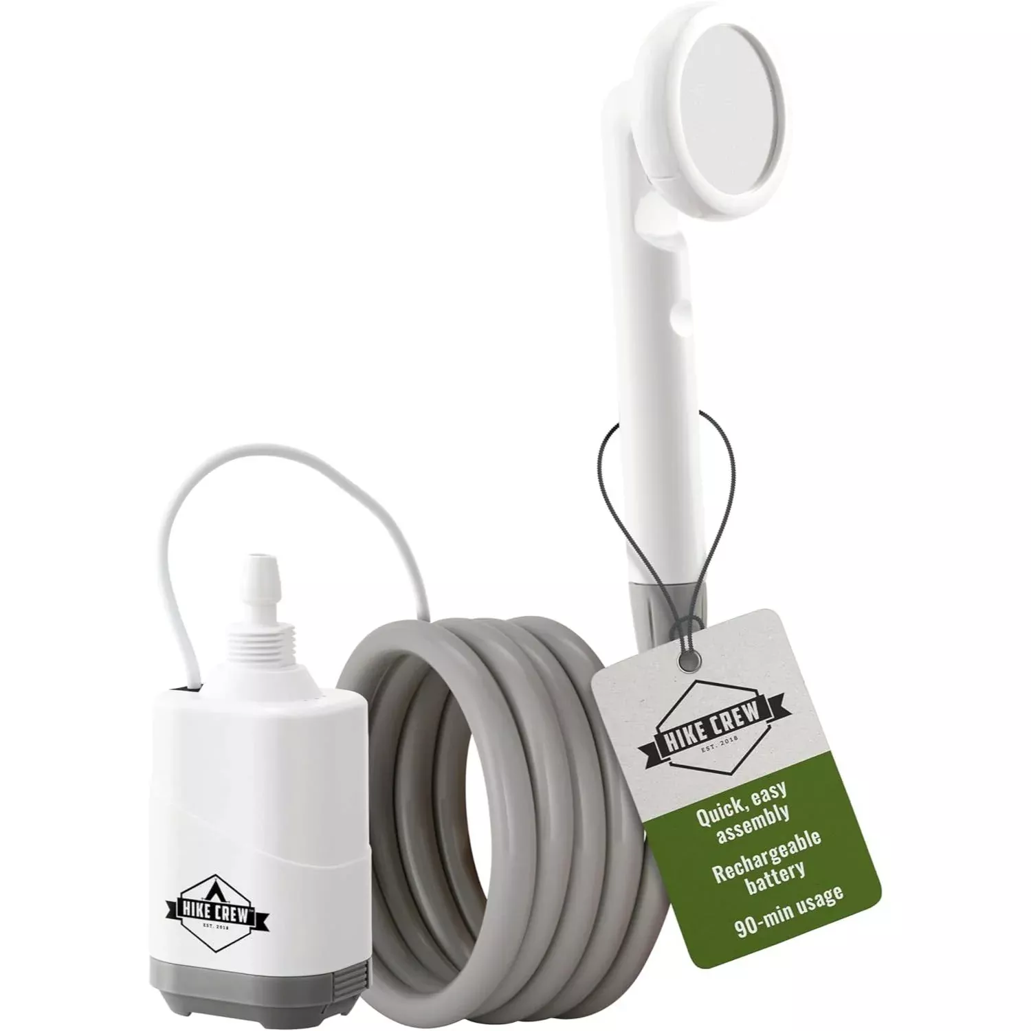 hike-crew-portable-battery-operated-shower-with-led-light-adjustable-showerhead Hike Crew Portable Battery-Operated Shower with LED Light and Adjustable Showerhead