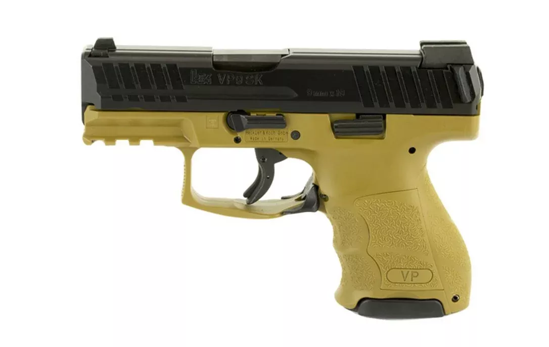 HK VP9SK Subcompact 9mm Flat Dark Earth Pistol