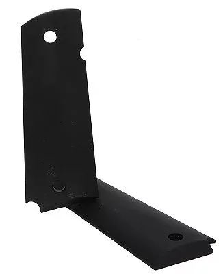 hogue-colt-government-aluminum-grip-panels-black Hogue Colt Government Aluminum Grip Panels Black