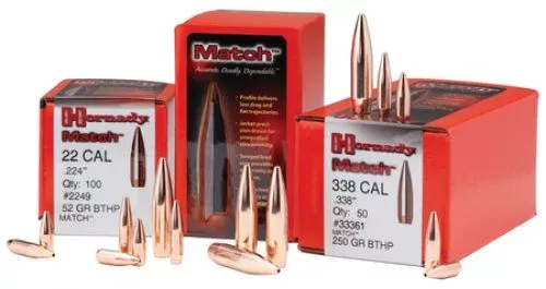 hornady-308-155-grain-bthp-match-reloading-bullets Hornady .308 155 Grain BTHP Match Reloading Bullets