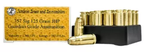 jamison-guardian-grade-357-sig-jacketed-hollow-point Jamison Guardian Grade .357 Sig Jacketed Hollow Point