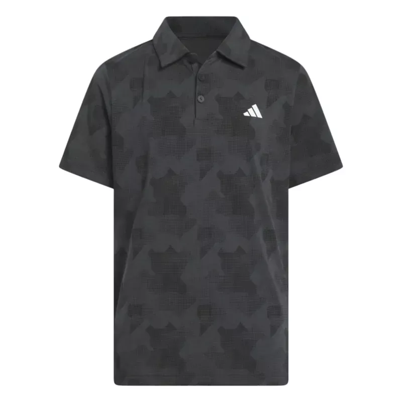 junior-adidas-script-golf-polo-shirt-jn1818 Junior adidas Script Golf Polo Shirt JN1818