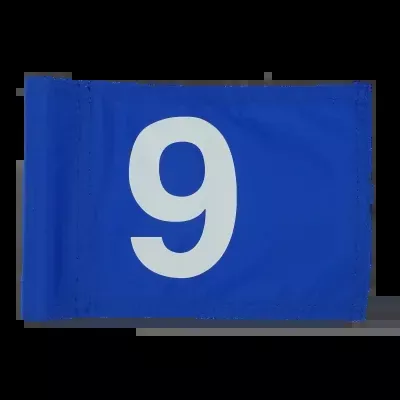 Junior Blue Flag Number 9