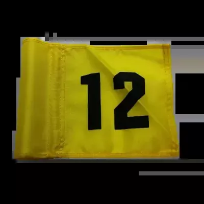 JUNIOR Yellow Flag Number 12