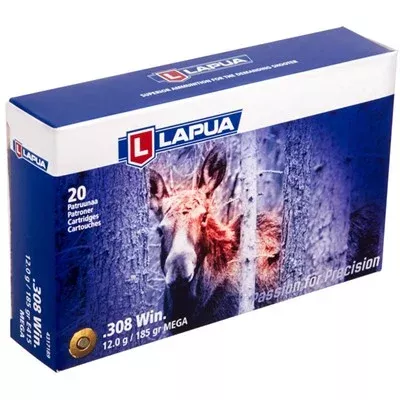 Lapua Mega 9.3x62mm Mauser Soft Point