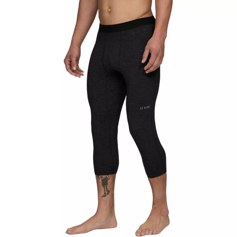 Le Bent Men's Featherweight 3/4 Bottom Base Layer, Size XL