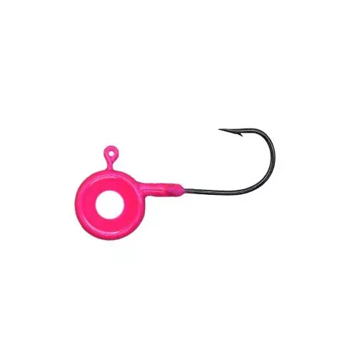 leland-s-lures-eyehole-pillhead-pink-1-16oz Leland’s Lures Eyehole Pillhead Pink 1/16oz