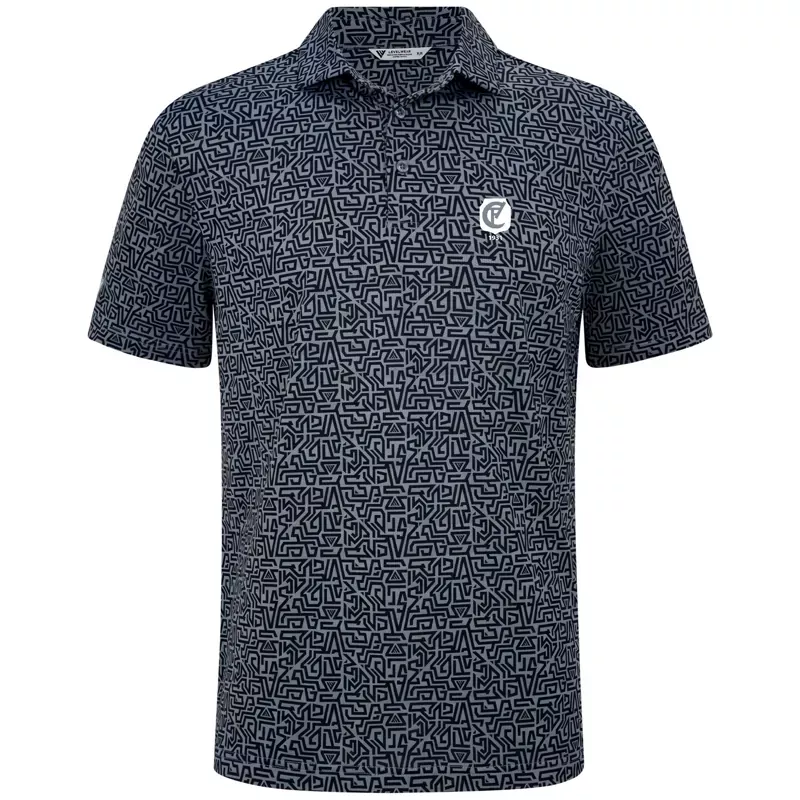 levelwear-cutten-crested-maze-polo Levelwear Cutten Crested Maze Polo