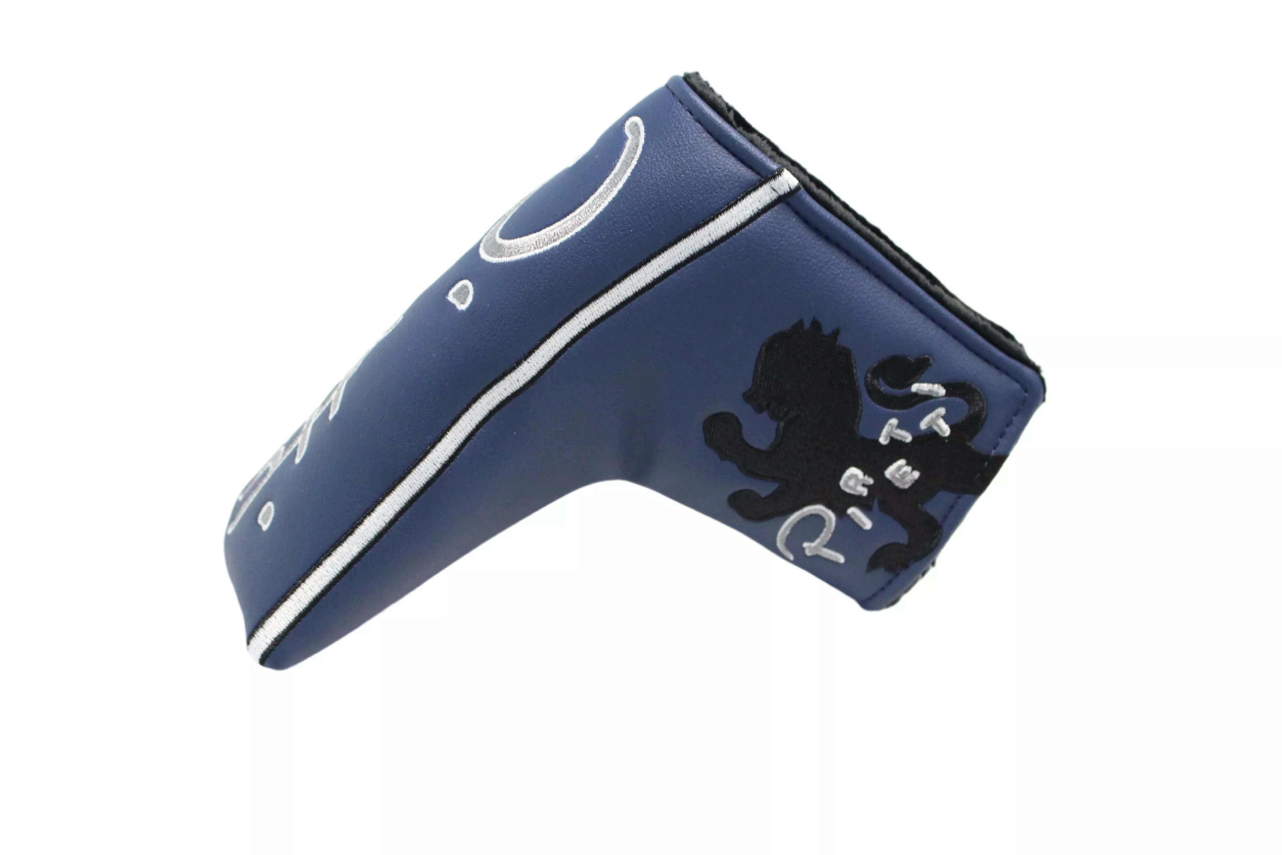 limited-piretti-navy-white-lion-blade-putter-headcover Limited Piretti - Navy/White Lion Blade Putter Headcover