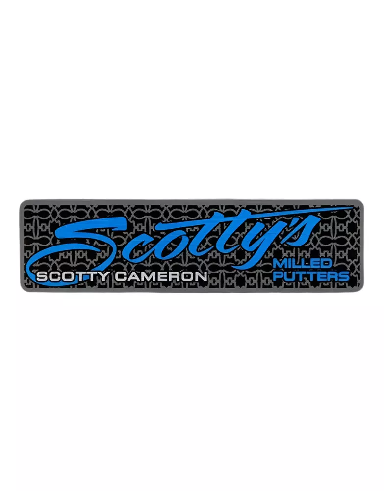 limited-scotty-cameron-scotty-script-blue-sticker-rectangle-3-5-x Limited Scotty Cameron "Scotty Script" Blue Sticker - Rectangle 3.5" x