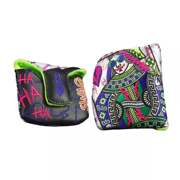 limited-swag-golf-defaced-queen-mallet-headcover-opened-no-bag Limited Swag Golf- Defaced Queen Mallet Headcover *Opened, No Bag*