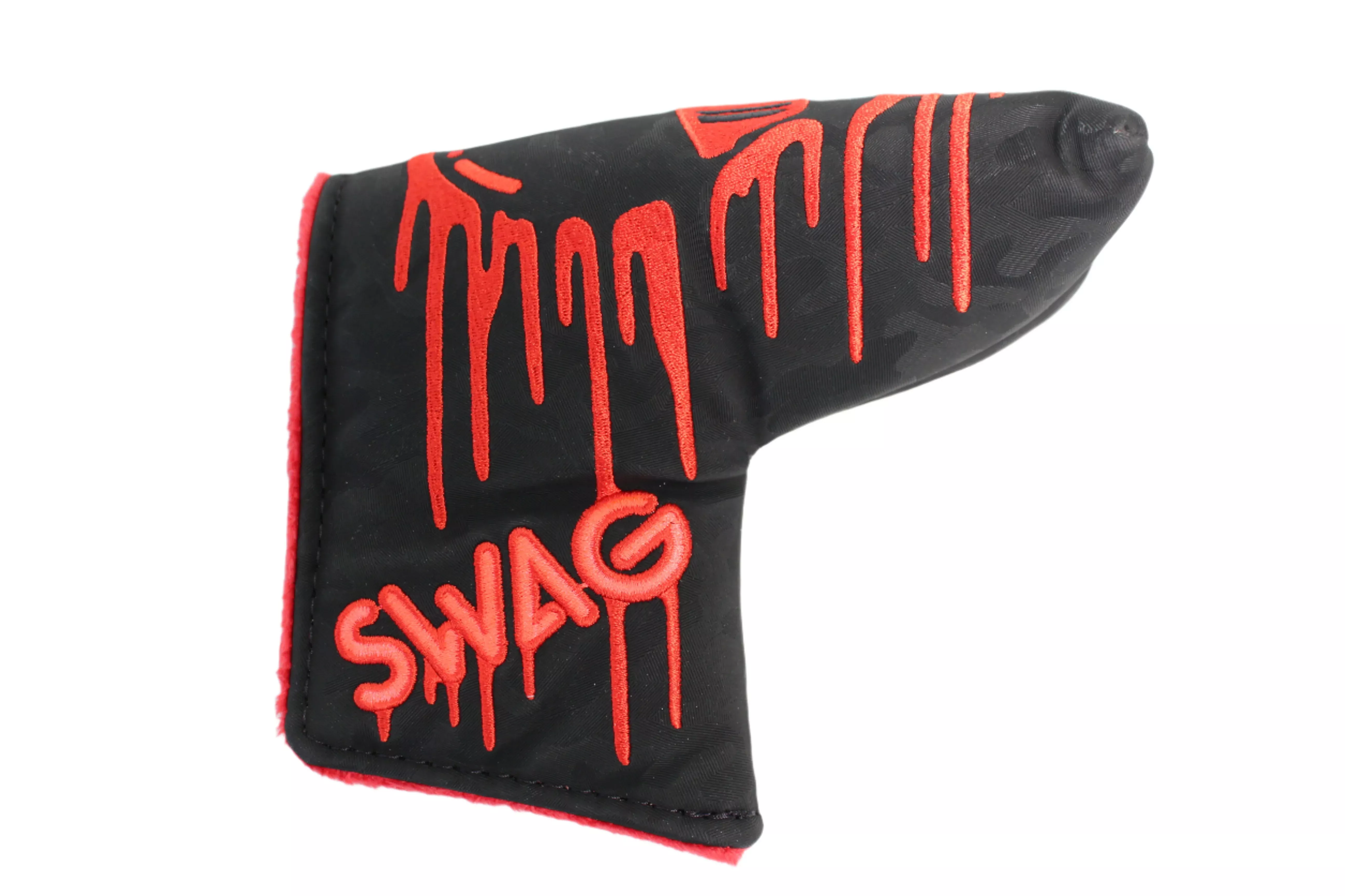 Limited Swag Golf - Melting Skull Black & Red *opened* Blade Putter He
