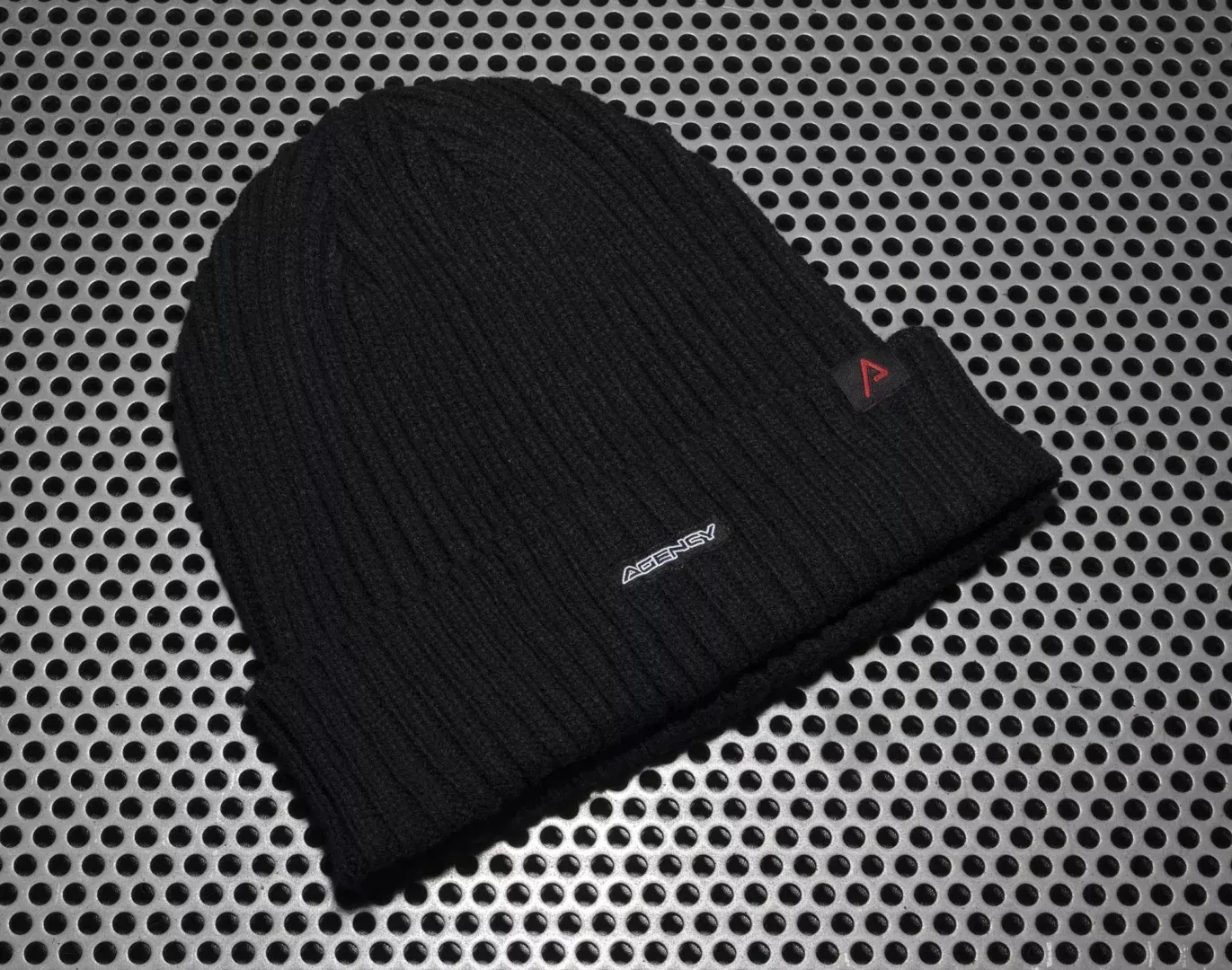 lounge-agency-arms-spd-beanie (LOUNGE) AGENCY ARMS “SPD” BEANIE