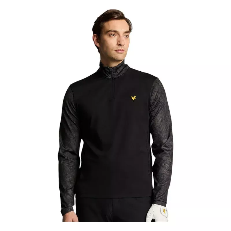 lyle-scott-tech-1-4-zip-golf-midlayer-ml2263g Lyle & Scott Tech 1/4 Zip Golf Midlayer ML2263G