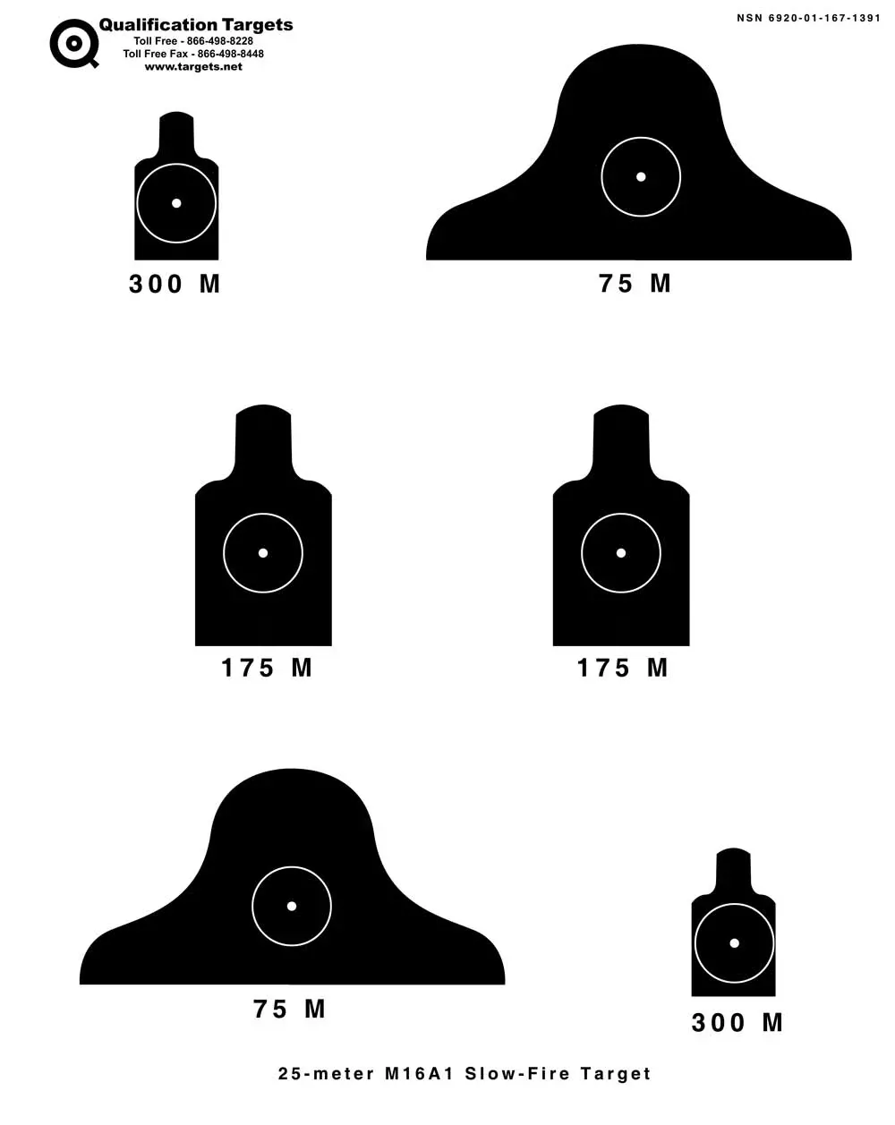 m16a1-sf-paper-target M16A1-SF Paper Target
