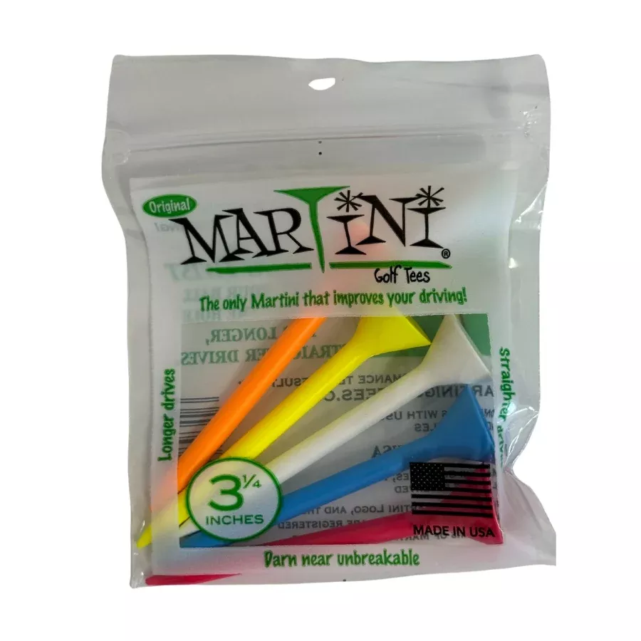 martini-tees-3-1-4-multicolor-5-ct Martini Tees 3 1/4" Multicolor - 5 CT
