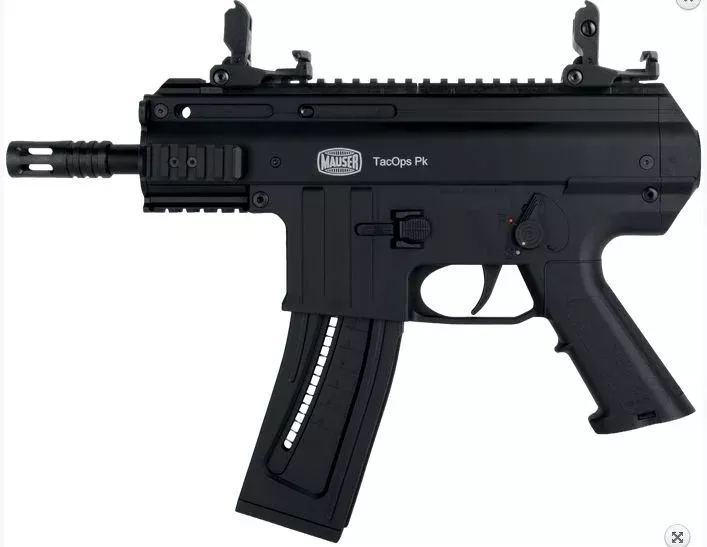 Mauser BLG Tac Ops .22 LR Black Pistol