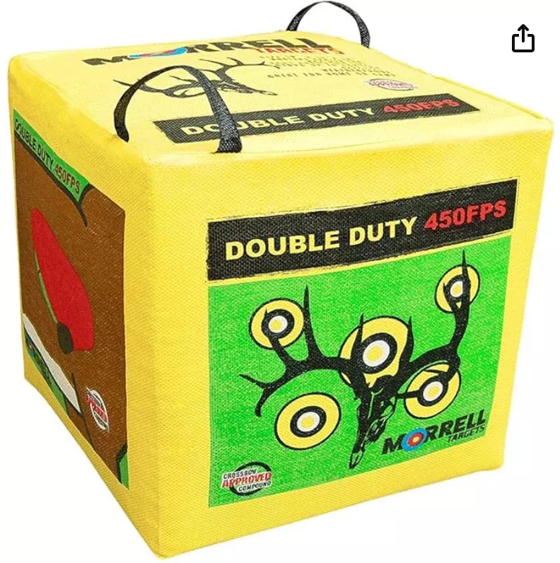 Morrell 450 FPS 4 Sided Cube Field Point Archery Bag Target