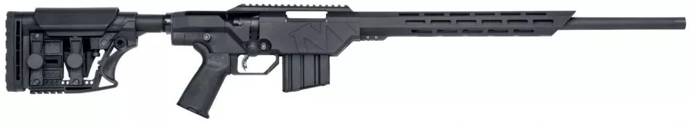 mossberg-mvp-precision-224-valkyrie-anodized-black-matte-blue-bolt-action-rifle Mossberg MVP Precision .224 Valkyrie Anodized Black and Matte Blue Bolt Action Rifle