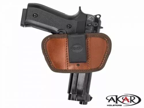 MyHolster IWB/OWB Leather Belt Holster Brown