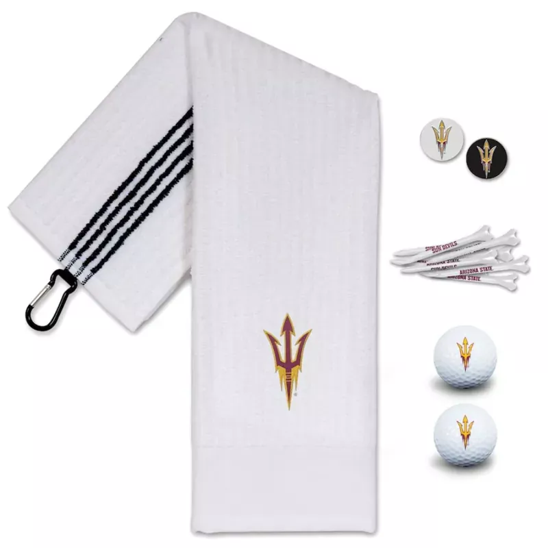 ncaa-team-effort-arizona-state-sun-devils-golf-gift-set NCAA Team Effort Arizona State Sun Devils Golf Gift Set
