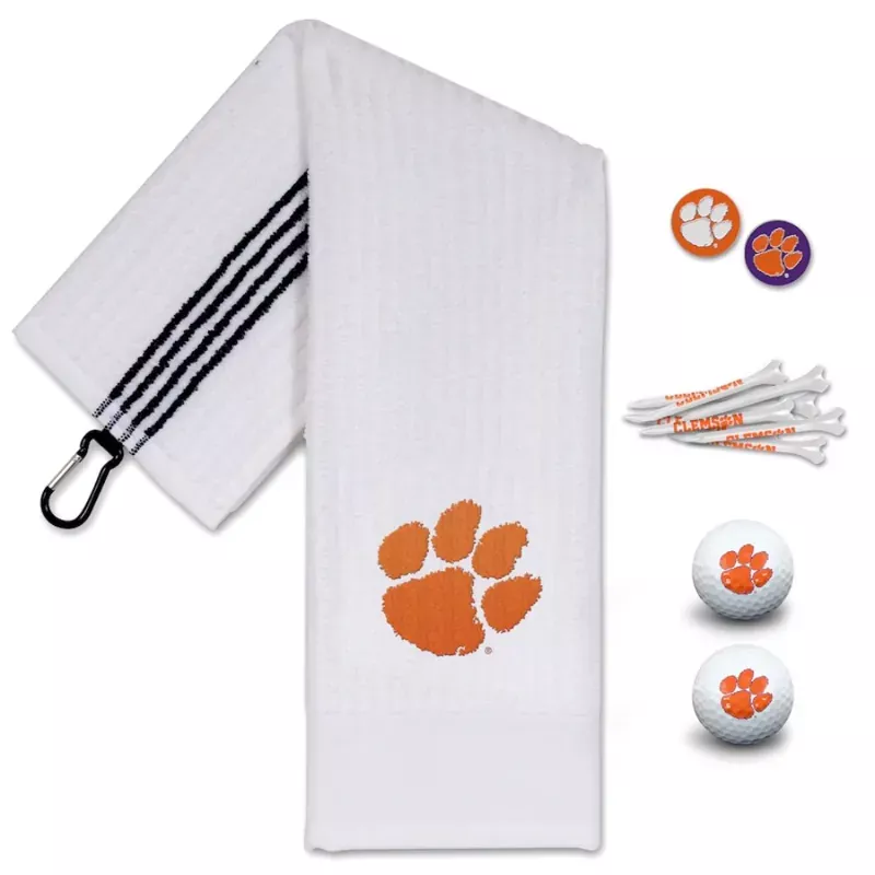 ncaa-team-effort-clemson-tigers-golf-gift-set NCAA Team Effort Clemson Tigers Golf Gift Set