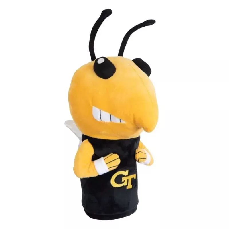 ncaa-team-effort-georgia-tech-yellow-jackets-mascot-driver-headcover NCAA Team Effort Georgia Tech Yellow Jackets Mascot Driver Headcover