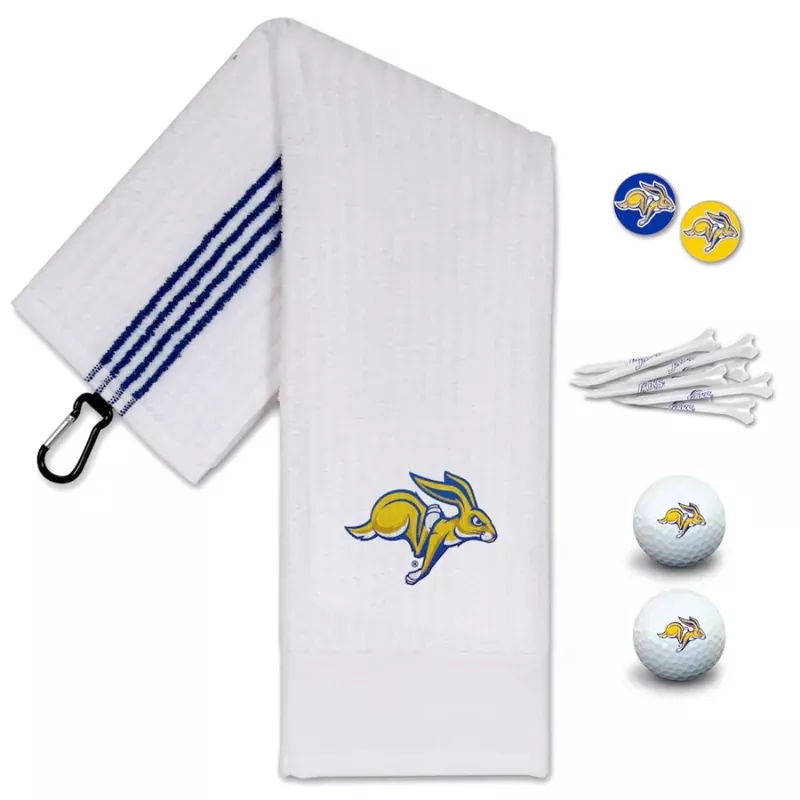 ncaa-team-effort-sdsu-jackrabbits-golf-gift-set NCAA Team Effort SDSU Jackrabbits Golf Gift Set