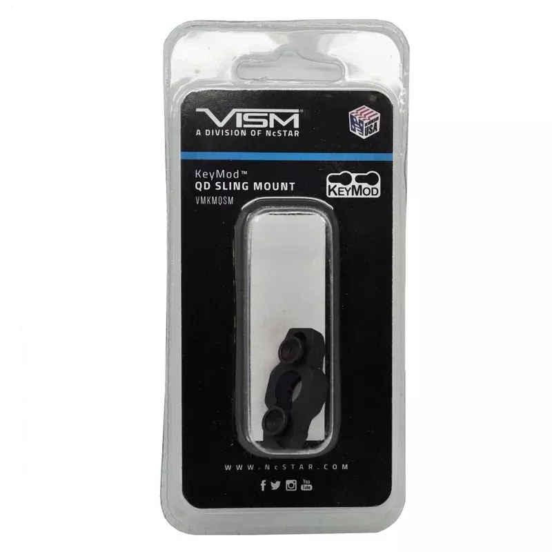 ncstar-keymod-qd-sling-mount-quick-detach-black NcSTAR KeyMod QD Sling Mount Quick Detach Black