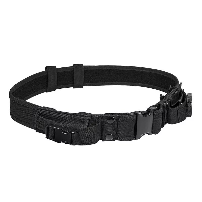 ncstar-vism-tactical-belt-with-two-pouches-black NcSTAR VISM Tactical Belt with Two Pouches Black