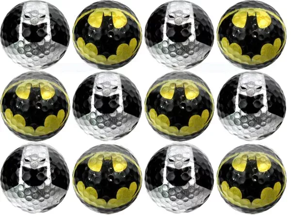 New Novelty Bat Man Golf Balls