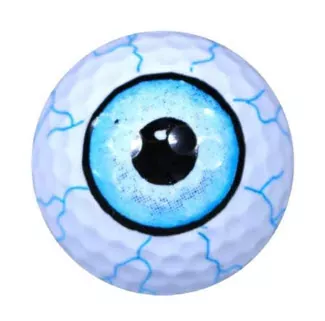 New Novelty Blue Shot Eyeballs Golf Balls