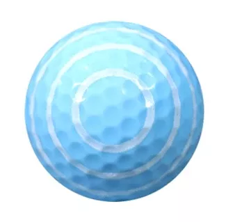 New Novelty Blue Spiral Golf Balls