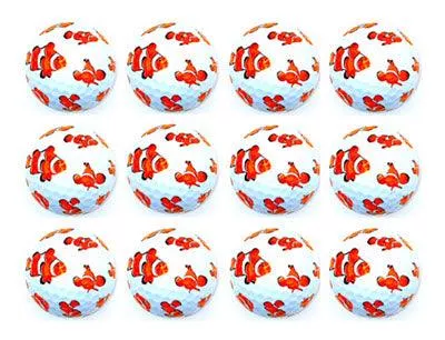 new-novelty-clown-fish-golf-balls New Novelty Clown Fish Golf Balls