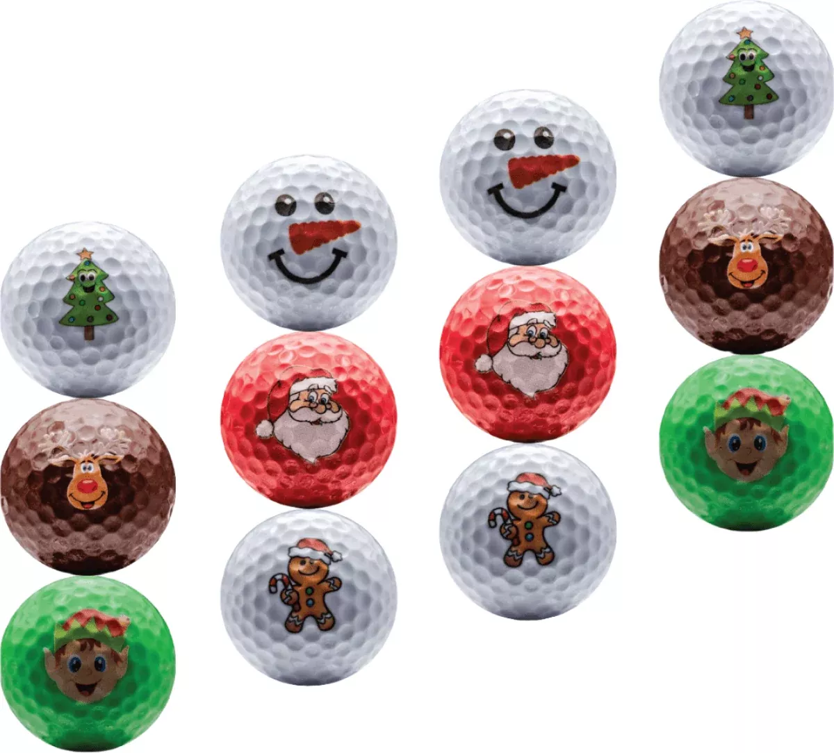 new-novelty-deluxe-christmas-mix-golf-balls New Novelty Deluxe Christmas Mix Golf Balls