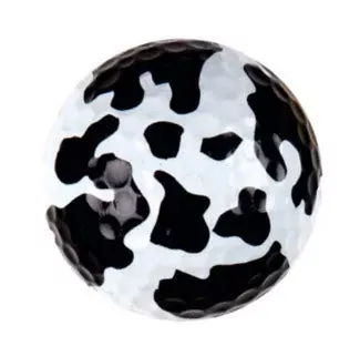 new-novelty-holstein-cow-hide-print-golf-balls New Novelty Holstein Cow Hide Print Golf Balls