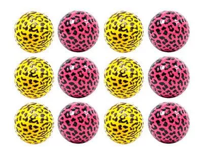 new-novelty-leopard-print-mix-golf-balls New Novelty Leopard Print Mix of Golf Balls