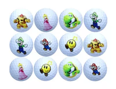 new-novelty-mario-friends-golf-balls New Novelty Mario and Friends Golf Balls
