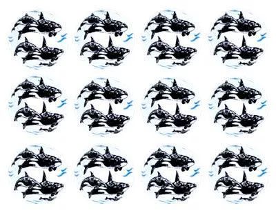 new-novelty-orca-whales-golf-balls New Novelty Orca Whales Golf Balls