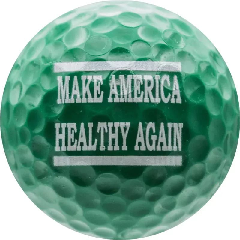new-novelty-trump-make-america-healthy-again-golf-balls New Novelty Trump - Make America Healthy Again Golf Balls