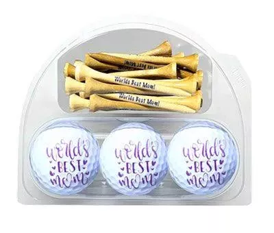 new-novelty-world-s-best-mom-golf-balls-tees-set New Novelty World's Best Mom Golf Balls and Tees Set