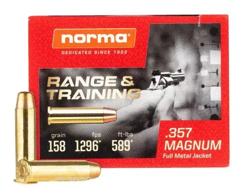 Norma Range and Training .357 Mag Full Metal Jacket